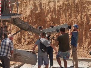 Ю. Вілкул: Безпека криворіжців, особливо дітей – найголовніше. У місті триває будівництво трьох «підземних шкіл» - протирадіаційних укриттів у закладах освіти