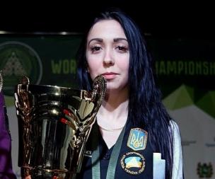 Серед кращих спортсменів Дніпропетровщини - більярдистка з Кривого Рогу Марія Пудовкіна