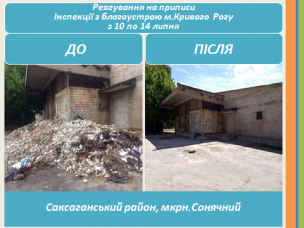 Інспекція з благоустрою Кривого Рогу звітує про результати роботи за минулий тиждень