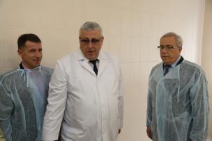 В Інгулецькому районі мер Юрій Вілкул відкрив після капітального ремонту травматологічне відділення 17-ї міської лікарні
