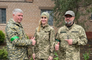 В. Третяк: Нова форма, яку шиють у Кривому Розі, вже розподіляється по нашим військовим частинам. Найближчим часом будуть забезпечені всі, де це необхідно