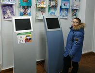 Центр «Віза»(«Центр Дії»): вже традиційна виставка дитячих малюнків до Дня Святого Миколая та різдвяних й новорічних свят»