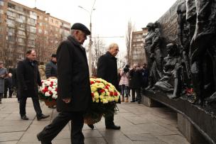 Такої уваги до ветеранів і дбайливого ставлення до пам`яті про подвиг визволителів, як у Кривому Розі, немає в жодному місті, - ветеран Великої Вітчизняної війни Григорій Якименко