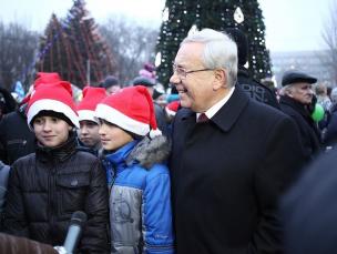 Міський голова Кривого Рогу Юрій Вілкул привітав мешканців міста із Днем Святого Миколая