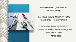 На засіданні виконкому Криворізької міськради підтримані всі рішення соціального напрямку. У серпні допомогу з міського бюджету отримають майже 2 тисячі криворіжців на загальну суму 22,7 млн грн.