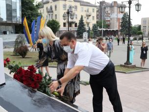 У Кривому Розі пройшли міські урочистості з нагоди Дня Конституції