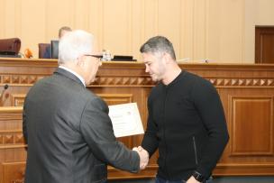 Міський голова Юрій Вілкул вручив муніципальні стипендії кращим спортсменам