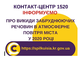 КОМЕНТУЄ УПРАВЛІННЯ ЕКОЛОГІЇ ПРО ВИКИДИ ЗАБРУДНЮЮЧИХ РЕЧОВИН В АТМОСФЕРНЕ ПОВІТРЯ МІСТА У 2020 РОЦІ