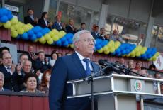 На стадіоні «Металург» відбулося театралізоване свято «Кривий Ріг – моє місто!» з нагоди 237-ої річниці від дня заснування міста