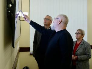 Надзвичайний і Повноважний Посол Федеративної Республіки Німеччина в Україні Мартін Єґер, керівництво Кривого Рогу та Ради оборони на робочій зустрічі обговорили взаємодію та питання розвитку міста