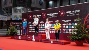 Вихованка ДЮСШ №2 Романа Вовчак здобула бронзову медаль на Чемпіонаті Європи з греко-римської, вільної та жіночої боротьби