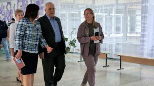 Ю. Вілкул: Кривий Ріг, приймаючи десятки тисяч переселенців, не лише надає їм гуманітарну, психологічну, медичну допомогу, а й вирішує питання освіти дітей «нових криворіжців»